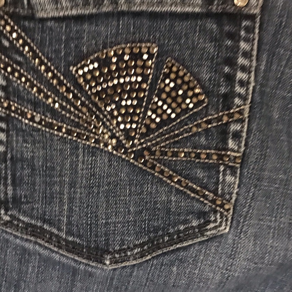 White House Black Market blanc straight jeans 6R - Picture 5 of 7